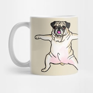 Warrior ii pose Mug